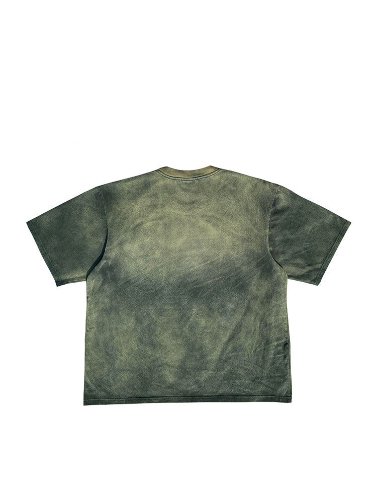 Cartoon patch T-shirt