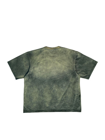 Cartoon patch T-shirt